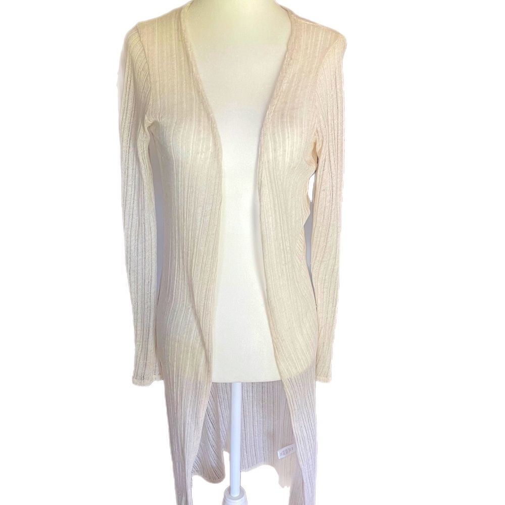 ❣️5/$50 Guess Cream colored Slip on thin sweater coverup.